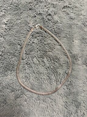 Source Unknown Silver-Tone Mesh Necklace